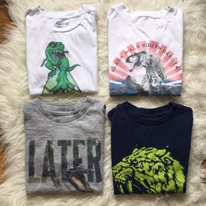 Bundle of Boys Gap Graphic Tees size Small 6/7
